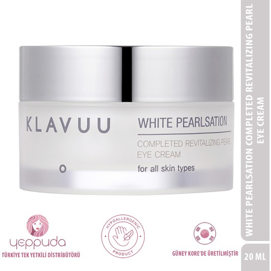 Klavuu White Pearlsation Completed Revitalizing Pearl Eye Cream - Kore İncisi Özlü Hiperpigmantasyon Karşıtı Anti-Aging Göz Kremi