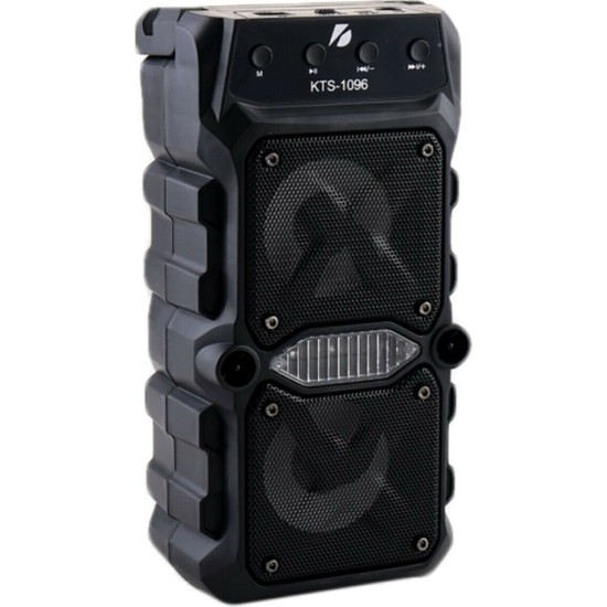 KTS-1096 Bluetooth Parti Hoparlörü - Siyah
