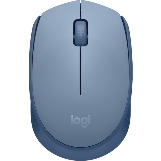 Logitech M171 USB Alıcılı Kablosuz Kompakt Mouse - Açık Mavi