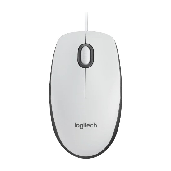 Logitech M100 Beyaz Kablolu Mouse - 910-006764