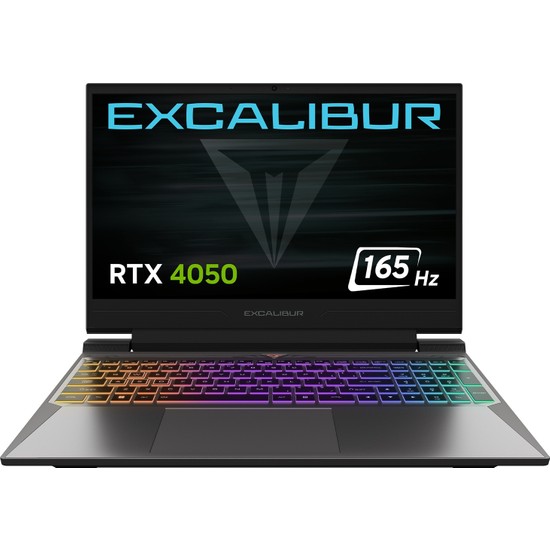 Casper Excalibur G870 Intel Core i7 13620H 16GB 500GB SSD RTX4050 Freedos 15.6" Taşınabilir Bilgisayar G870.1362-BVA0X-C
