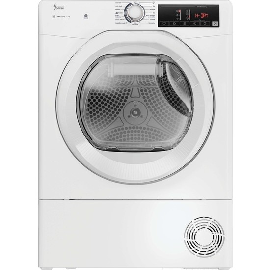 Hoover HREH 9A2TE-17 9 kg Wi-Fi Bağlantılı Isı Pompalı Kurutma Makinesi E Enerji Sınıfı 16 Program
