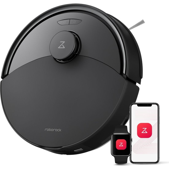 S8 Pro Akıllı Robot Süpürge Siyah