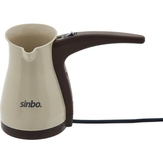 Sinbo SCM-2928 Elektrikli Cezve - Krem - 1000 Watt