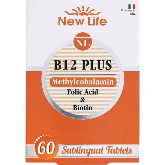 Seddar Collection New Life B12 Plus Methylcobalamin 60 Tablet