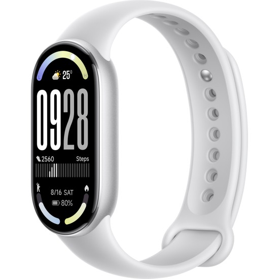 Xiaomi Smart Band 10 Glacier Silver Akıllı Bileklik