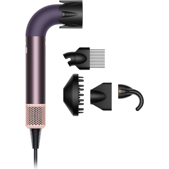 Dyson Supersonic R™ Saç Kurutma Makinesi Kıvırcık+Bukleli (Jasper Plum)