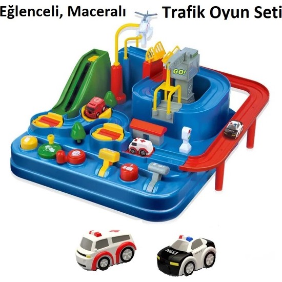 Montessori Eğlenceli ve Maceralı Trafik Oyun Seti