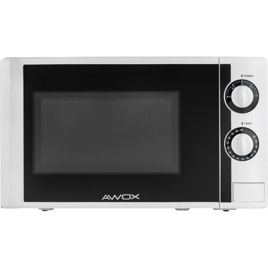 Awox P20 Beyaz Mikrodalga Fırın 20 Litre 700 W Güçlü Mekanik Kontrol Özellikli