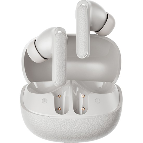 Buds Anc HT15 Bluetooth Kulaklık - 45 Db. Anc - 6 Mikrofon Enc - Çift Cihaz Gürültü Engelleme Ipx4 Beyaz