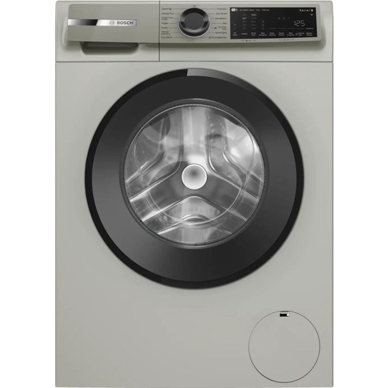 BOSCH WGK242ZXTR Serie 6 Çamaşır Makinesi 9 kg maks. 1200 dev./dak., Gümüş