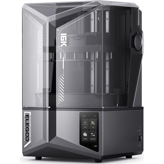 Elegoo Saturn 4 Ultra 16K 3D Yazıcı Metal Gövde ile Yüksek Hassasiyet 211,68 x 118,37 x 220 mm