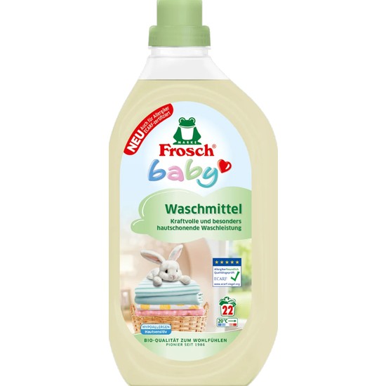 Frosch Baby 1500 ml Sıvı Çamaşır Deterjanı Doğal İçeriklerle 21 Yıkama Yapabilen Özel Formül