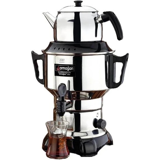 Armağan Çay Semaveri & Çay Makinesi 4,5 Litre 1100 W