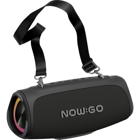Now Go Nowgo Storm S 60W Bluetooth Hoparlör Siyah Renk Suya Dayanıklı Taşınabilir Tasarım