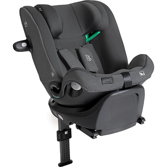 Joie i-Spin XL Oto Koltuğu Isofixli, 360 Derece Dönebilen, I-Size, ADAC Testli Oto Koltuğu, Ebony