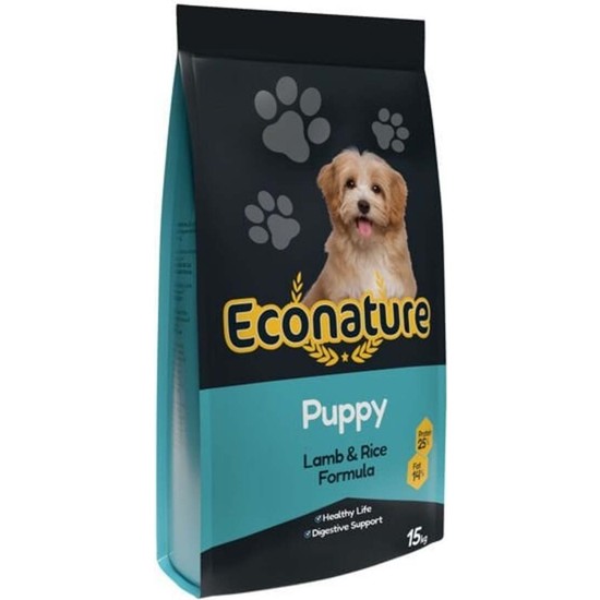 Econature Yavru Kuzu Etli Köpek Maması - 15 Kg