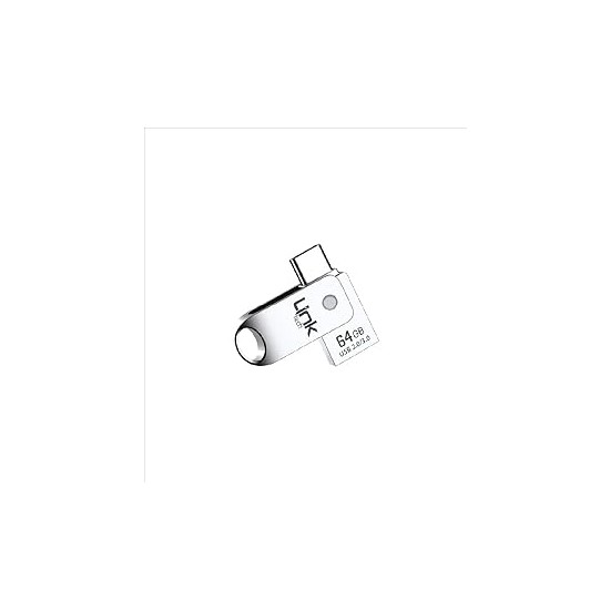 Linktech C264 Premium Dual 64GB Type-C Otg USB Bellek - USB Flash Drive