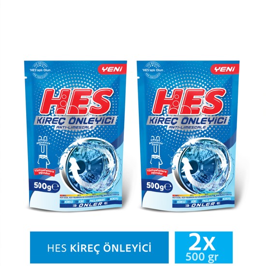Hes Kireç Önleyici 500 Gr*2