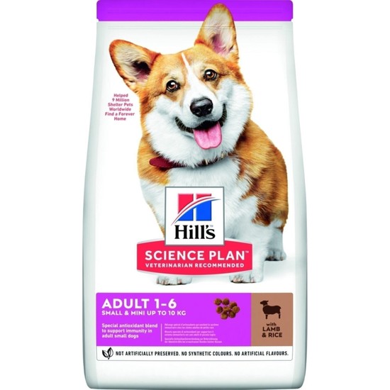 Hill's SP Kuzulu ve Pirinçli Küçük ve Mini Irk Yetişkin Köpek Maması 6 Kg