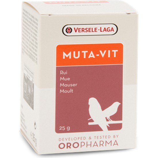 Versele-Laga Muta-Vit Tüy İçin Vitamin Tekil Ürün, Sağlıklı ve Parlak Tüyler İçin Destek