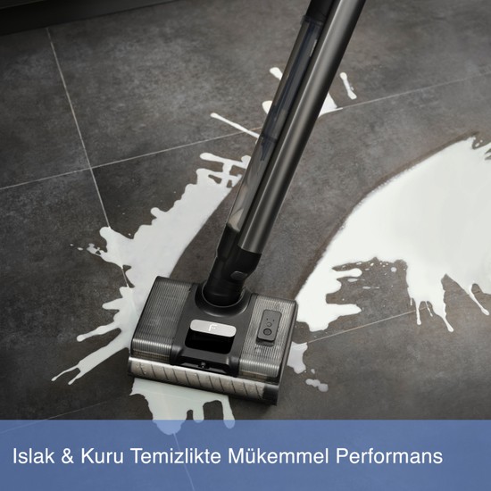 Fakir Wd 9 Pure Clean 3 In 1 Islak Kuru Dikey Şarjlı Süpürge 1.4 L Toz Haznesi ile Güçlü Temizlik