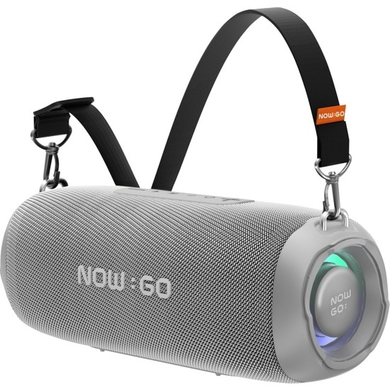 Now Go Nowgo F8 40w Rgb Speaker  Taşınabilir Kablosuz Bluetooth Hoparlör Gri