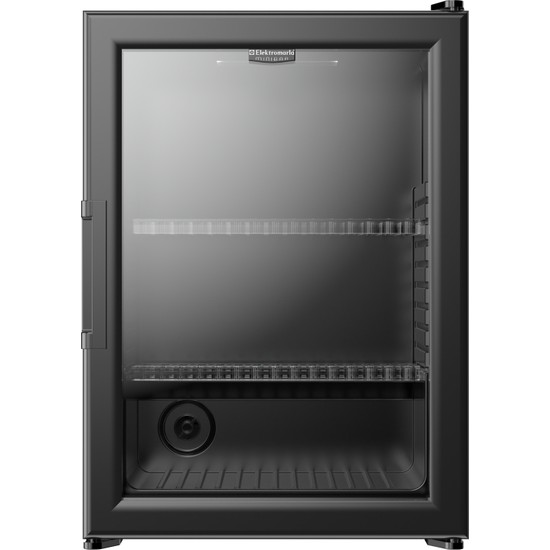 Elektromarla INV-MC-45 All Black Edition Inverter Camlı Minibar Mini Buzdolabı
