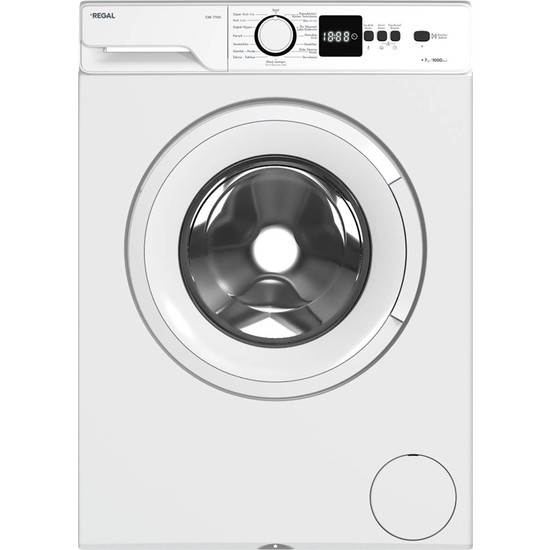 Regal CMI 71101 7 kg 1000 Devir A Enerji Sınıfı Beyaz Renk Çamaşır Makinesi