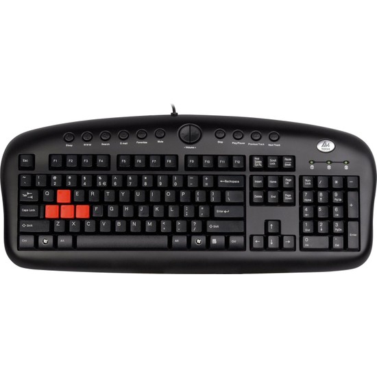 A4 Tech Kb-28G Siyah Usb Multımedya Gamer Klavye