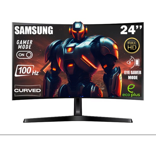 Samsung Essential S36G 24'' 100 Hz 4 Ms (HDMI+VGA) Full HD 1920 x 1080 LCD Monitör LS24D366GAUXUF