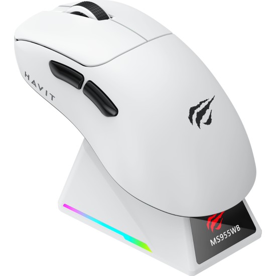 Havit Gamenote MS955WB Rgb Wireless Gaming Mouse 3 Modlu + Ekranlı Şarj Istasyonu