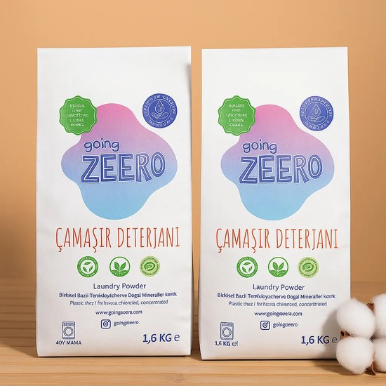 Going Zeero Çamaşır Makinesi Deterjanı - 2'li Ekonomik Paket - 80 Yıkama