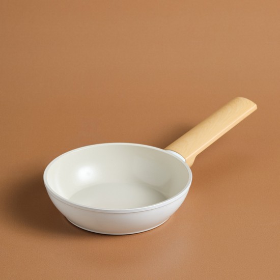 Karaca x Refika Swiss Crystal Almond Cream Indüksiyon Tabanlı Tava 16 cm