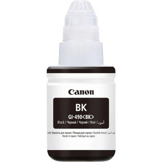 Canon GI-490BK Black Siyah Şişe Mürekkep G1411-2411-3411-4411