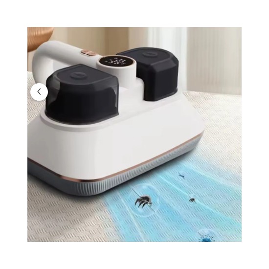 Kablosuz LCD Mini Şarjlı Uv-C Işık Akar Yatak Kedi Köpek Tüy Mite Toplayıcı Toz Nem Alma El Süpürge