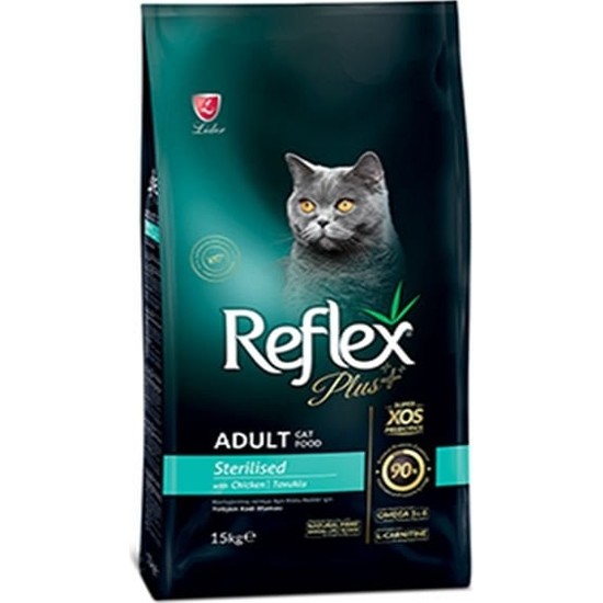 Reflex Plus Sterilised Tavuklu Kısırlaştırılmış Kedi Maması 15 Kg