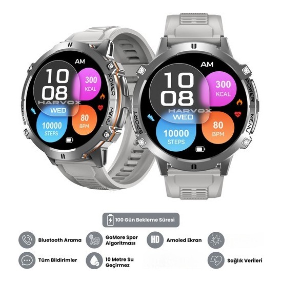 Harvox Watch X2 Pro Akıllı Saat Apple iPhone ve Android Tüm Telefonlara Uyumlu