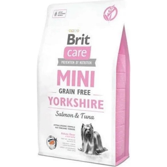 Brit Care Tahılsız Yorkshire Somonlu Köpek Maması 2 kg Hipoalerjenik Somon ve Ton Balığı İçerir