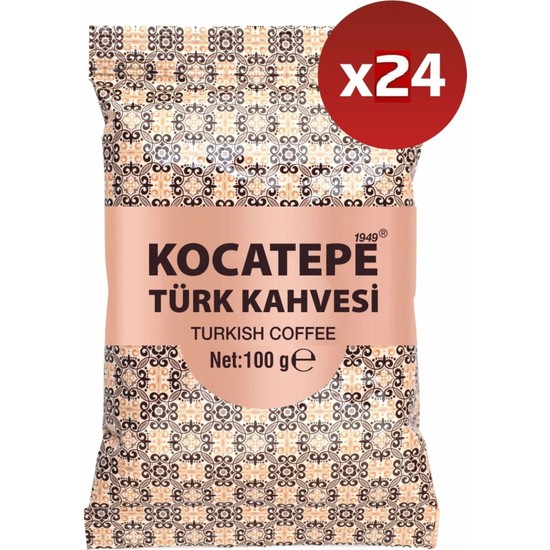 Kocatepe Kahve Türk Kahvesi 24 Lü 100GR