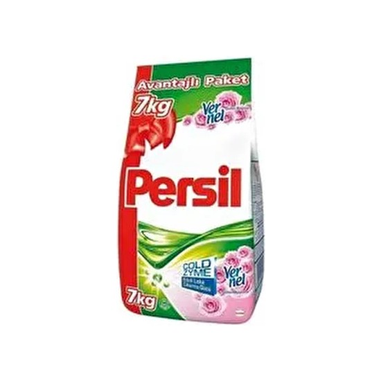 Persil Toz Çamaşır Deterjanı 7 Kg Gülün Büyüsü Derin Temizlik ve Leke Çıkarma Gücü