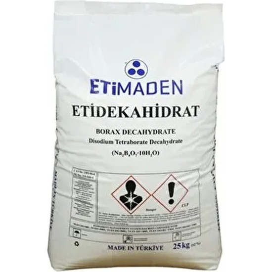 Eti Maden Saf Boraks Doğal Deterjan 3 kg Beyazlar ve Renkliler İçin Etkili Temizlik