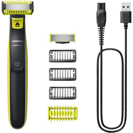 Philips OneBlade QP2824/10 Yüz ve Vücut Şekilendirici Şarjlı Su Geçirmez 45 Dakika Kullanım Süresi