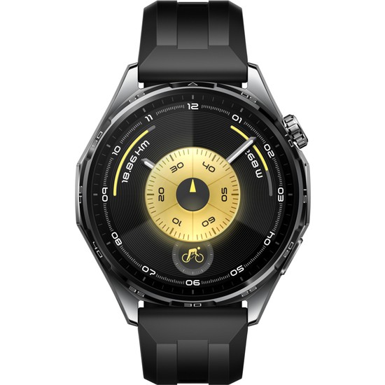 Huawei Watch GT 6 46 mm - Siyah (21 güne varan pil ömrü, Sağlık Takibi, Bisiklet Özelliği, iOS & Android Uyumlu)