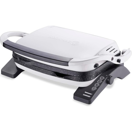 Korkmaz Tostkolik Vanilya Tost Makinesi A329-22  600 W Döküm Plaka Alüminyum Malzeme ile Pratik Kullanım
