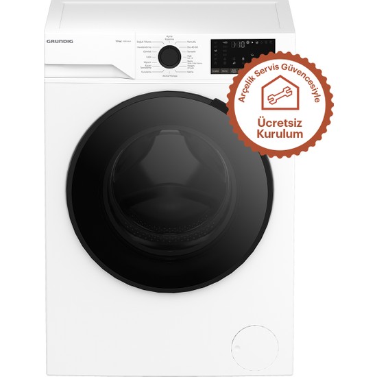 Grundig Gwm 101414 A 10 kg 1400 Devir Çamaşır Makinesi