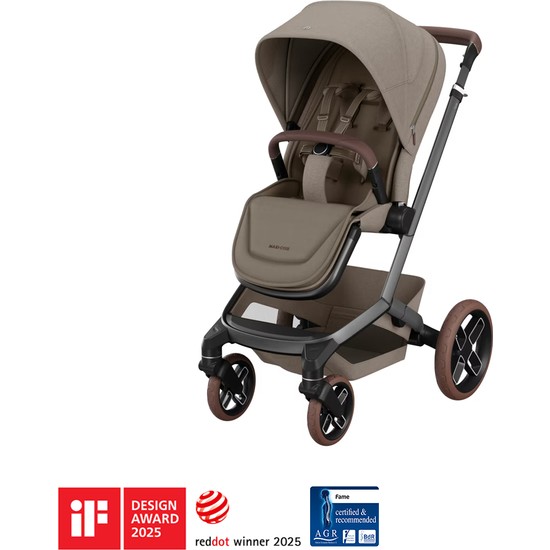 Maxi- Cosi Fame LED Işıklı Entegre Telefon Şarj Üniteli Premium Bebek Arabası Twillic Truffle
