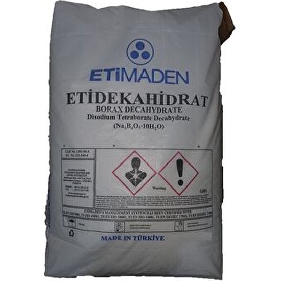Eti Maden 100% Saf Boraks Toz Çamaşır Deterjanı 3 kg Ultra Temizlik ve Leke Çıkarma Gücü