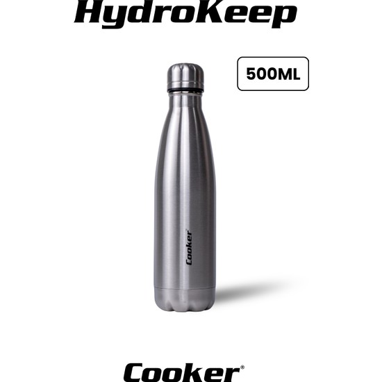 Cooker 500 ml Paslanmaz Çelik Termos – Çift Kat Yalıtım, 6 Saat Sıcak & 12 Saat Soğuk Tutma