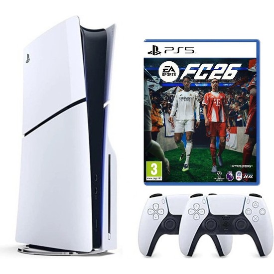 Sony Playstation 5 Slim Cdli Modeli 2 Kollu Dualsense Özellikleriyle Oyun Konsolu İthalatçı Garantili